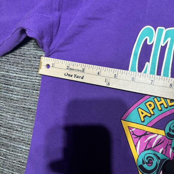 City of Hope Vein Event T Shirt Men's M Purple Vintage Short Sleeve - Picture 6 of 10